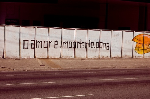 Muri na avenida Faria Lima/ imagem: flickr_ivi